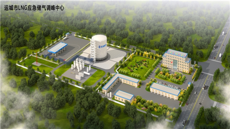 華東分院成功中標運城市LNG應急儲氣調峰中心EPC總承包項目